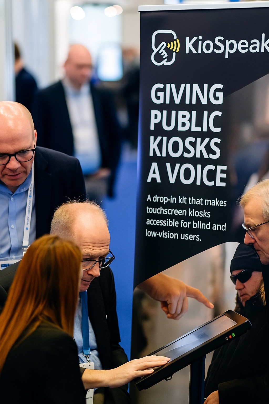 KioSpeak in use at public venues